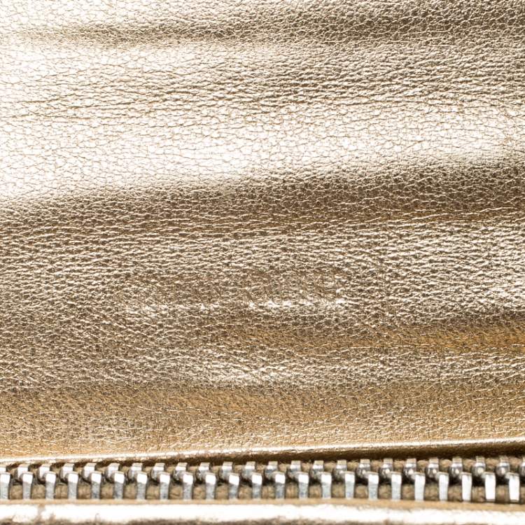 Pre Owned Miu Miu Multicolor Embellished Jacquard Wallet