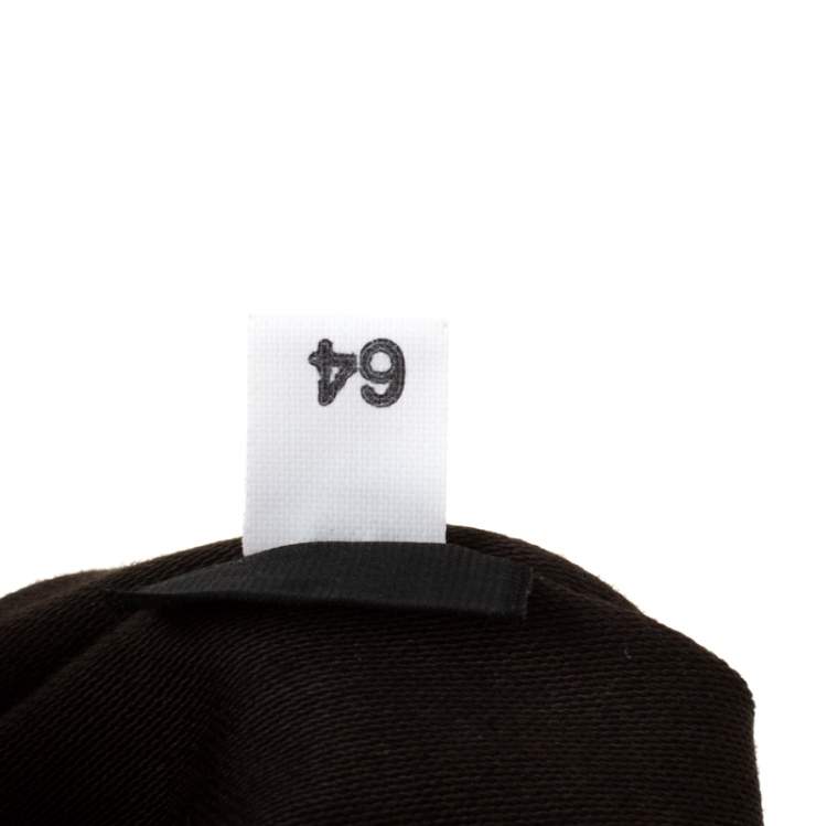 Pre Owned Miu Miu Beige Leather Gathered Tote 