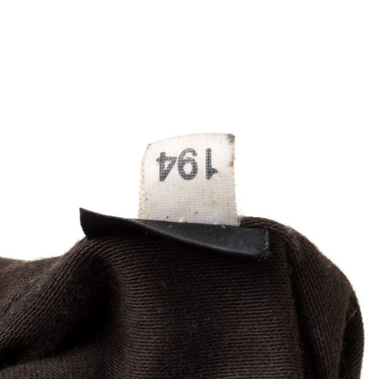 Pre Owned Miu Miu Beige Leather Studded Bow Satchel