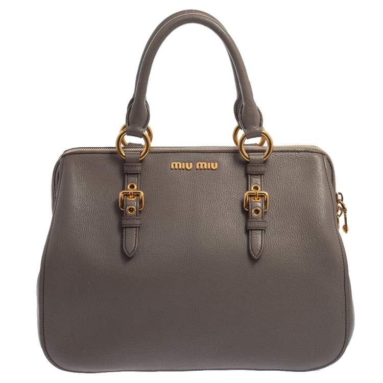 Miu miu discount madras bauletto bag