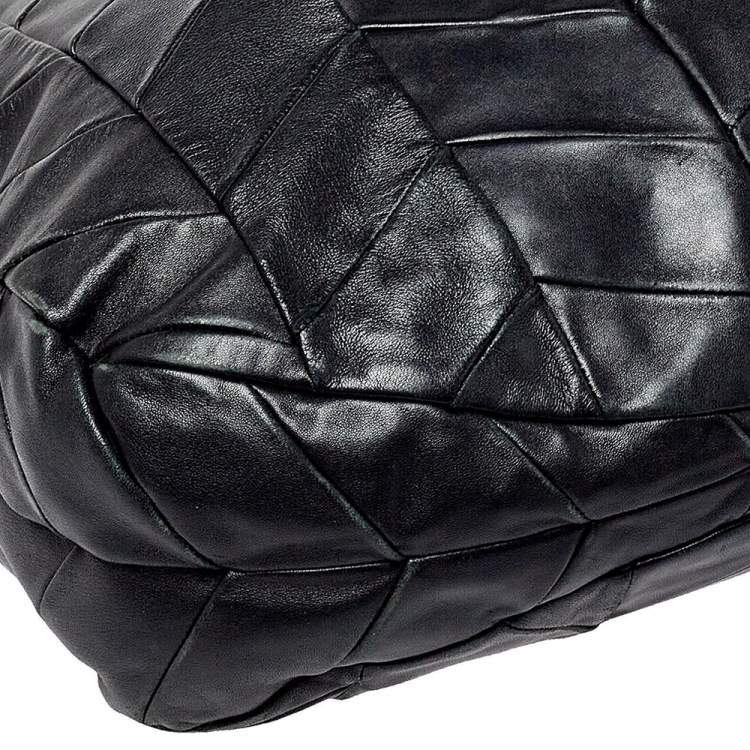 Pre Owned Miu Miu Black Quilted Leather Hobo