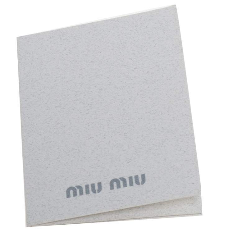 Pre Owned Miu Miu Pink/Brown Leather and Suede Kiss Lock Frame Clutch