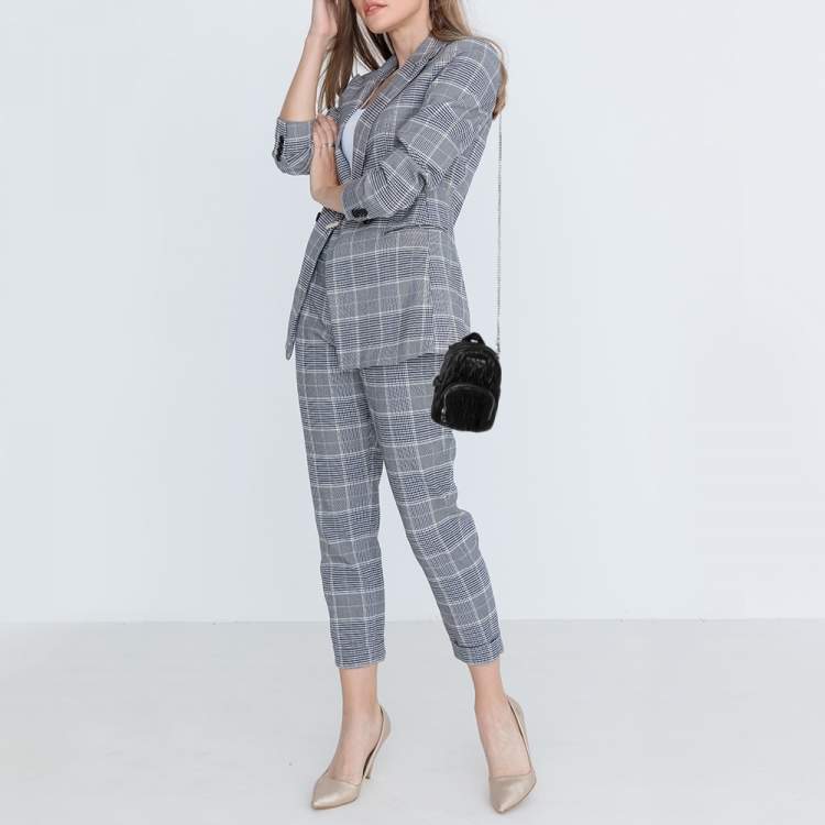 Pre Owned Miu Miu Black Matelassé Leather Mini Backpack