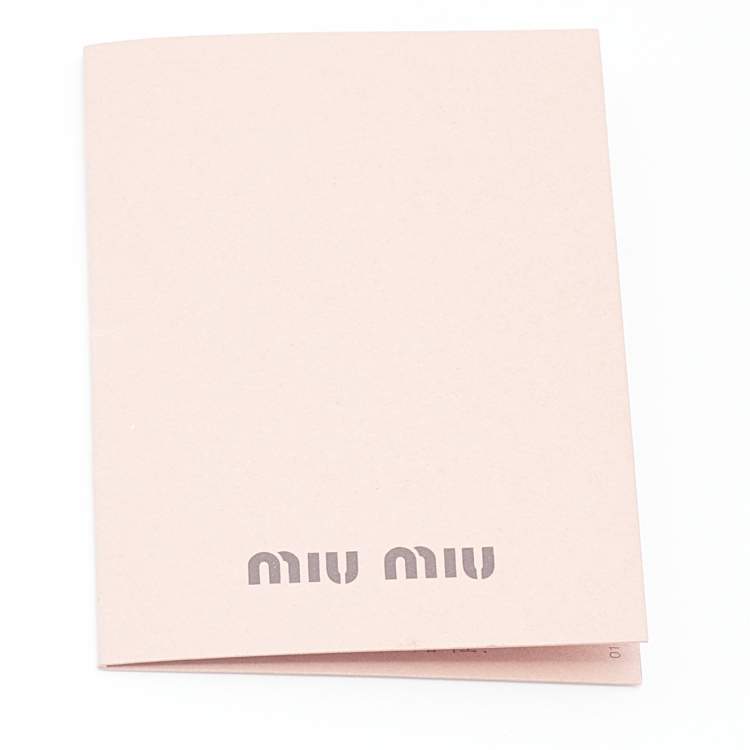 مملوكة مسبقًا Miu Miu Black Matelasse Leather Clutch