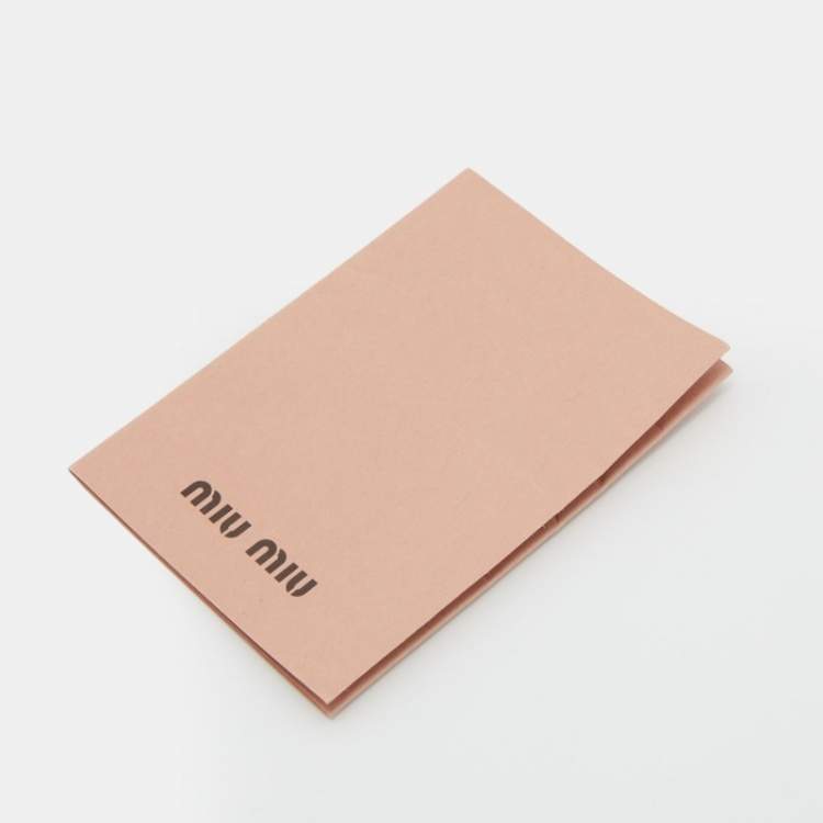 Pre Owned Miu Miu Taupe Grey Leather Turnlock Flap Satchel