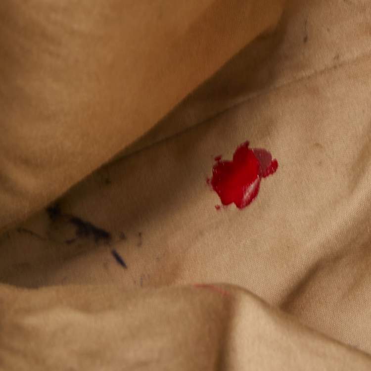 Pre Owned Miu Miu Grey Leather Lily Distressed Satchel