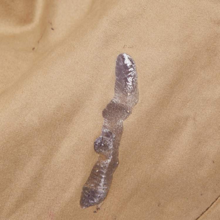 Pre Owned Miu Miu Grey Leather Lily Distressed Satchel