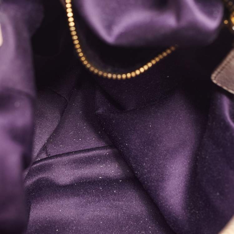 Pre Owned Miu Miu Beige Vitello Luz Leather Multiple Pocket Satchel