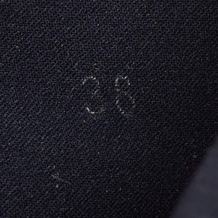 Pre Owned Miu Miu Astro Size 38 Multicolor Fabric Crystal Embellished Low Top Sneakers