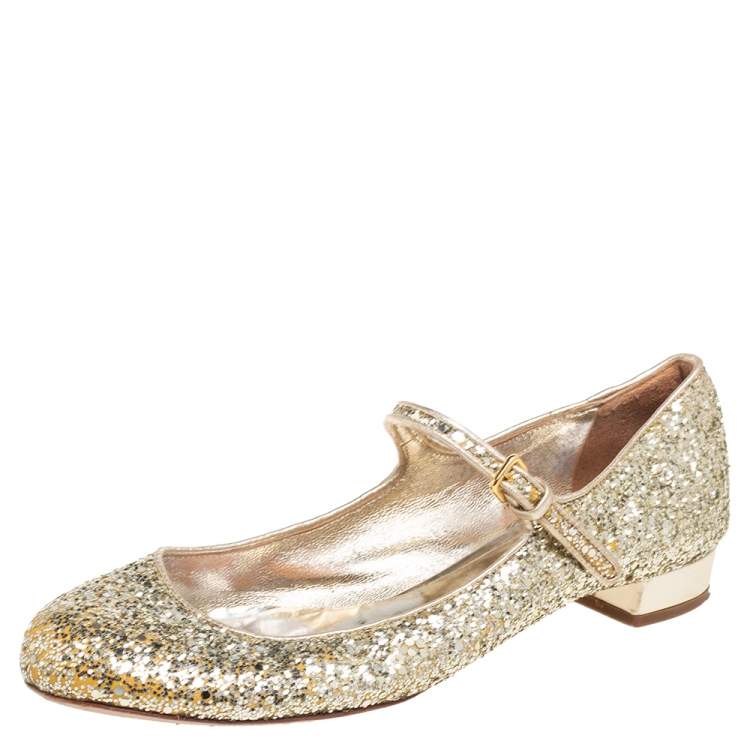 miu miu glitter mary jane