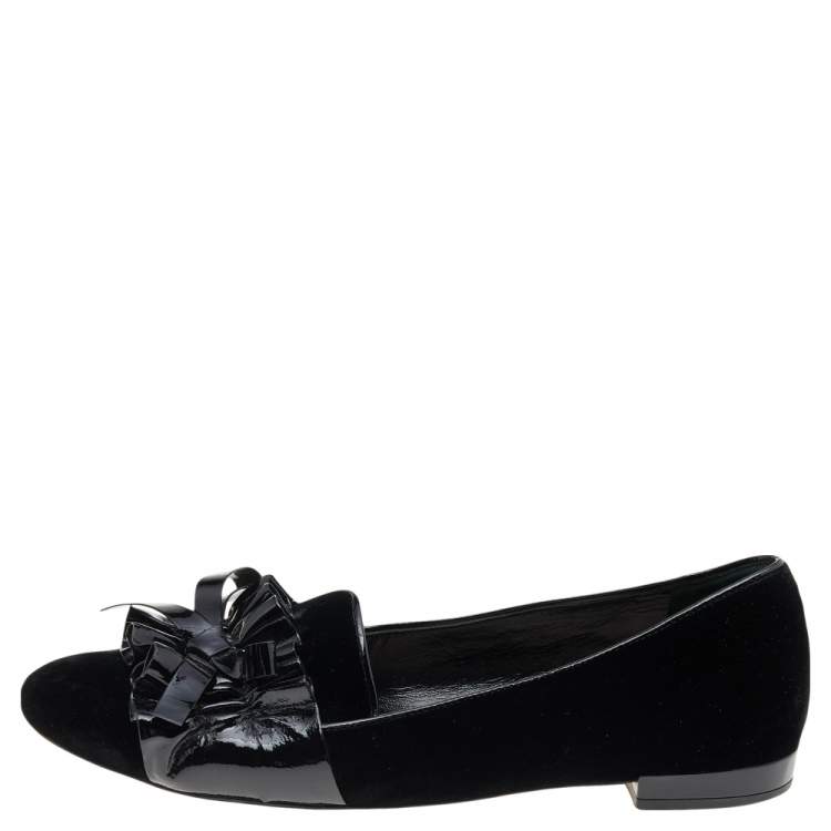 【25SS NEW】MiuMiu_women /パンプス35 ベルベット /Black 25SS NEW】MiuMiu_women /パンプス35 ベルベット /Black
