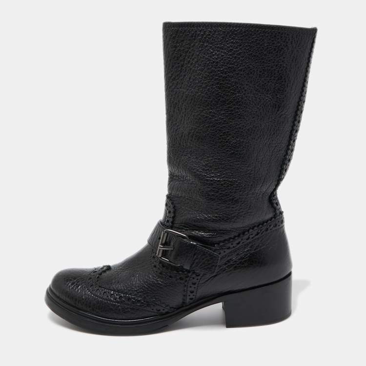 Women's miu discount miu boots