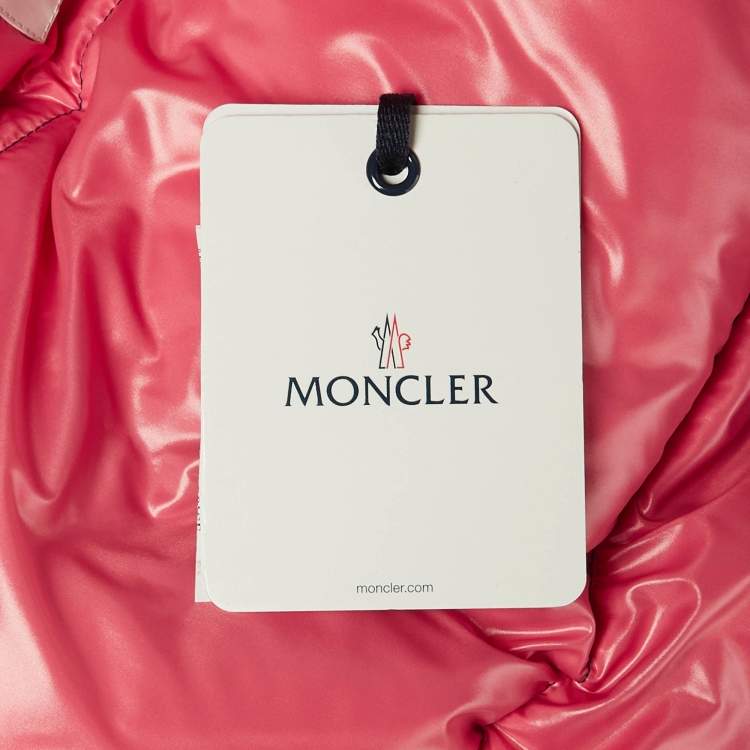 Pre Owned Moncler Blue Nylon Puffer Parana Down Jacket M/L