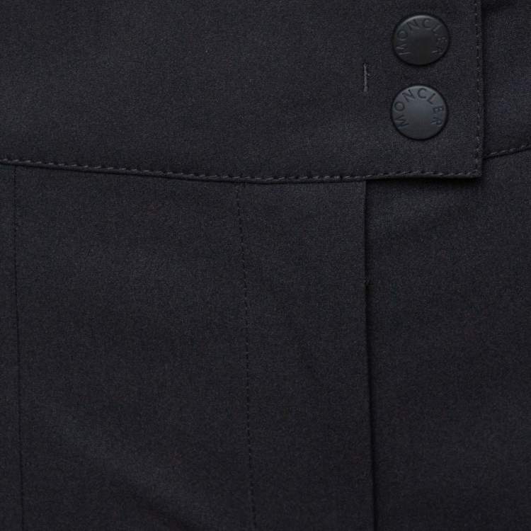 مملوكة مسبقًا Moncler Black Padded Sportivo Ski Pants M
