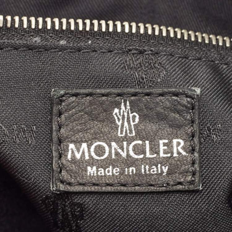 Pre Owned Moncler Multicolor Floral Print Fabric Cosmetic Pouch