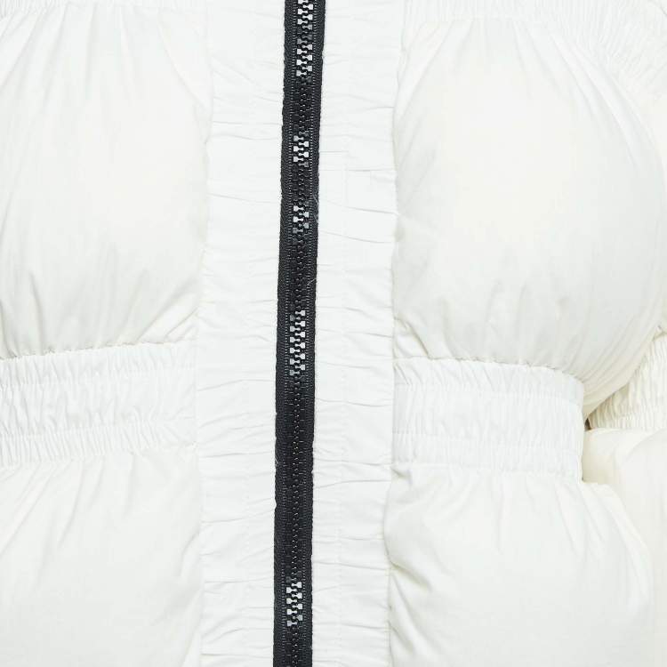 Pre Owned Moncler Genius x Craig Green White Cotton Puffer Down Jacket M