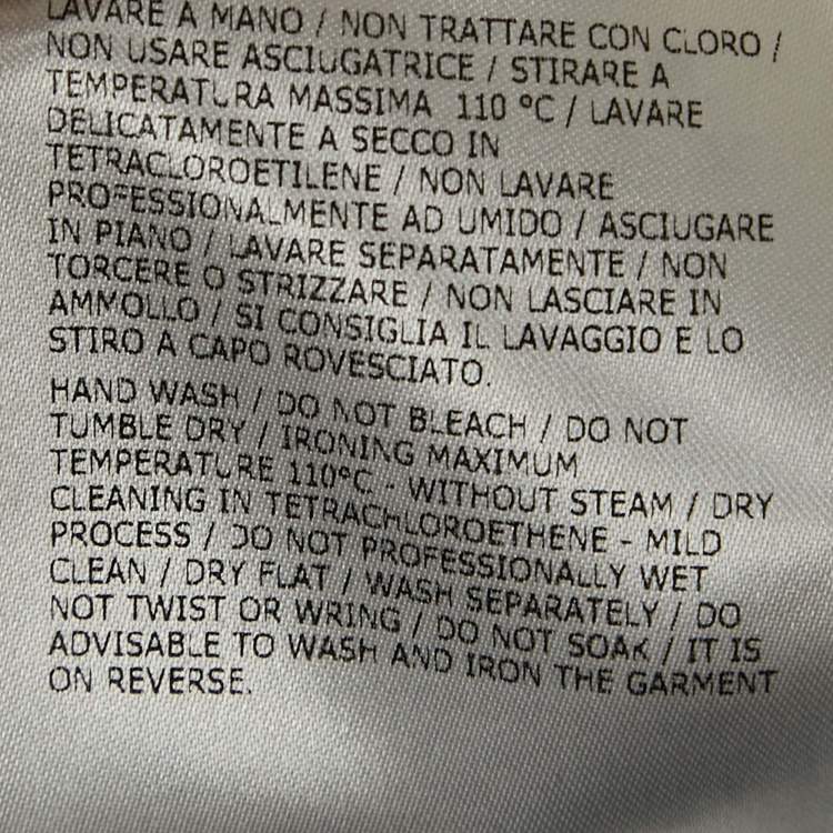 مملوكة مسبقًا Moncler Black Rib Knit Crew Neck Sweater S