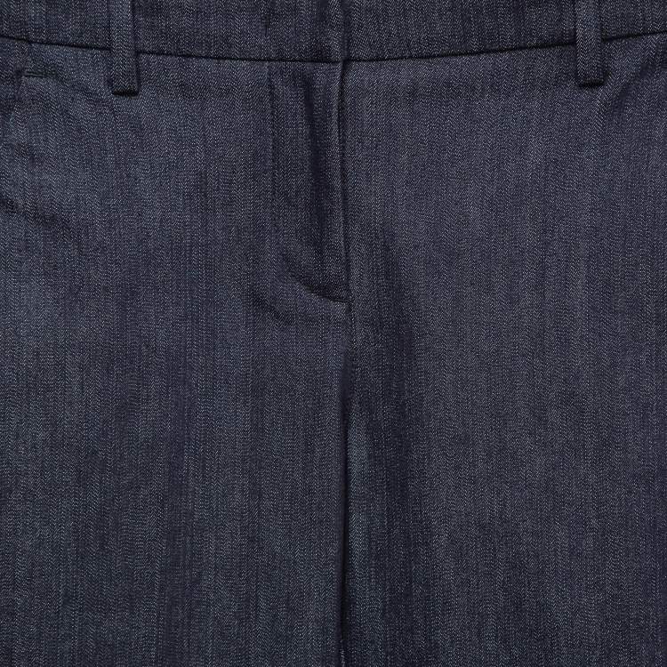 Pre Owned Moncler Navy Blue Denim Slim Fit Jeans M Waist 28''