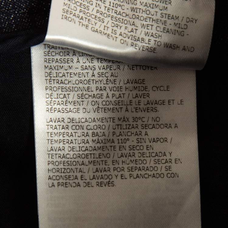 Pre Owned Moncler Navy Blue Denim Slim Fit Jeans M Waist 28''