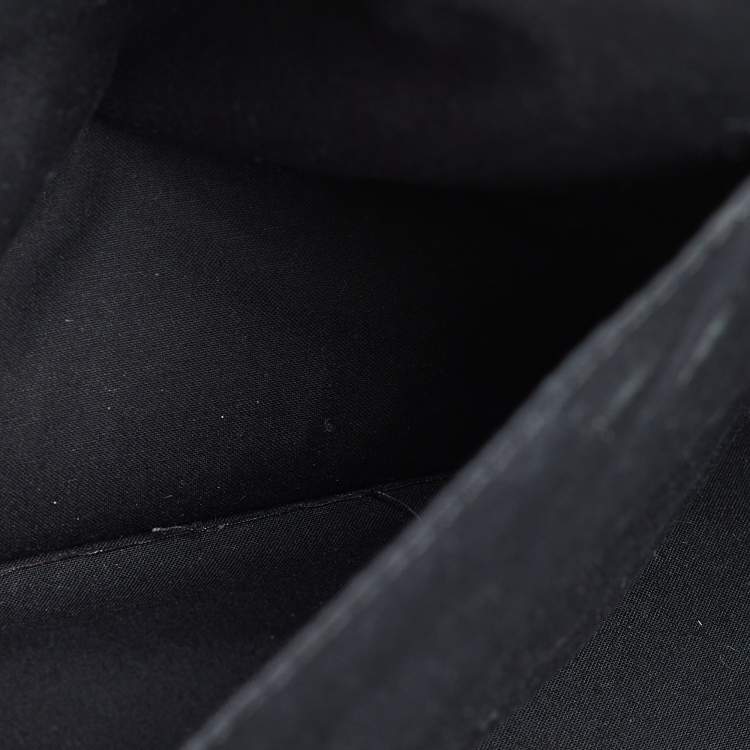 Pre Owned Moncler Black Padded Nylon Caradoc Water-Repellent Tote