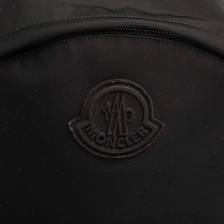 Pre Owned Moncler Black Nylon Pierrick Backpack