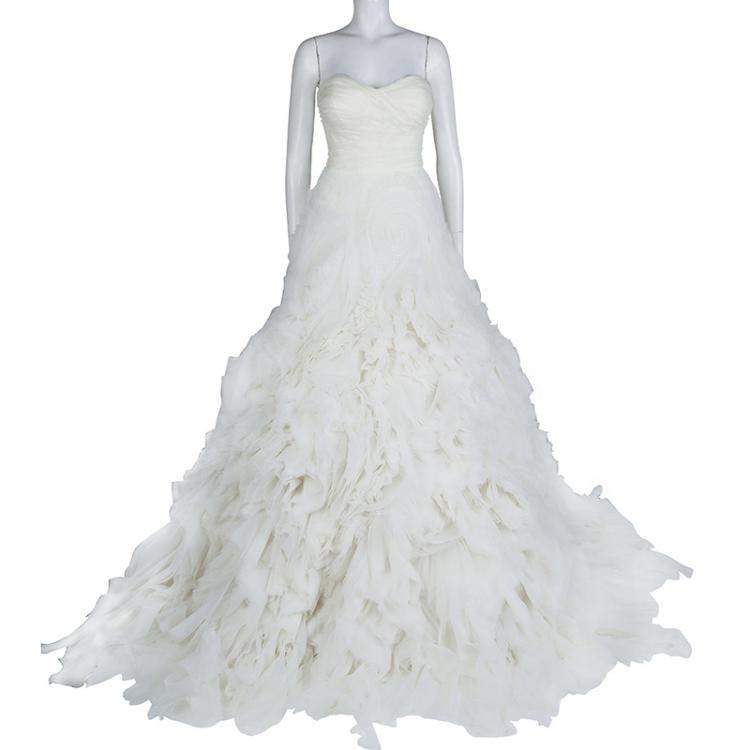 silk organza wedding dress