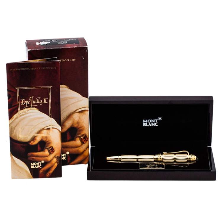 Pre Owned Montblanc Patron of Art  Limited Edition Pope Julius II Fountain Pen