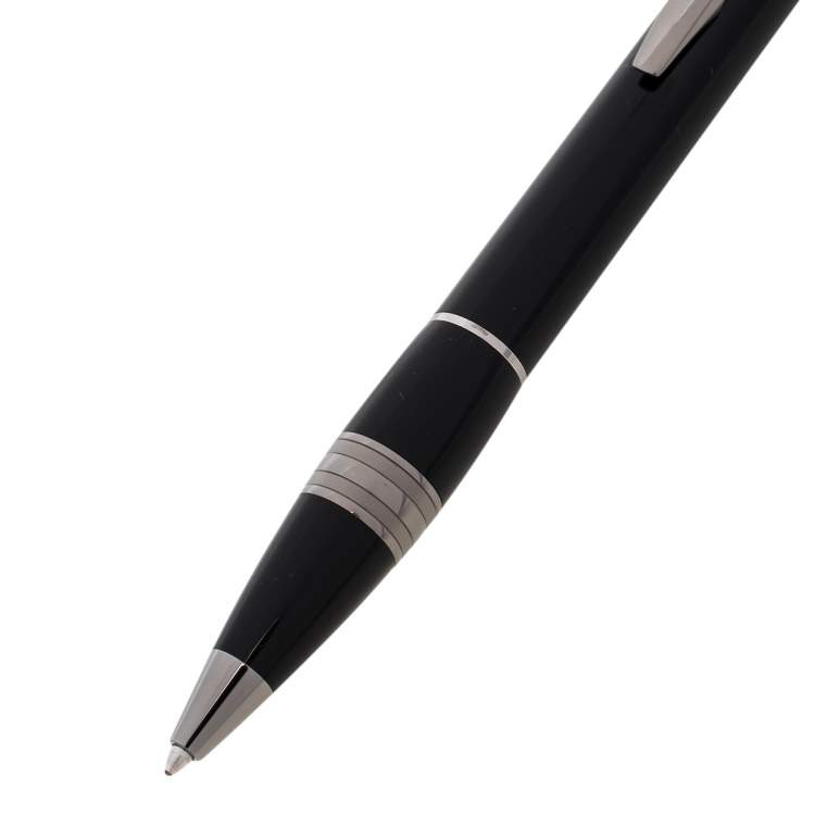Pre Owned Montblanc StarWalker Midnight Black Ruthenium Plated Ballpoint Pen