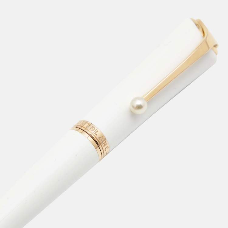 Pre Owned Montblanc Muses Marilyn Monroe Special Edition Pearl Ballpoint Pen