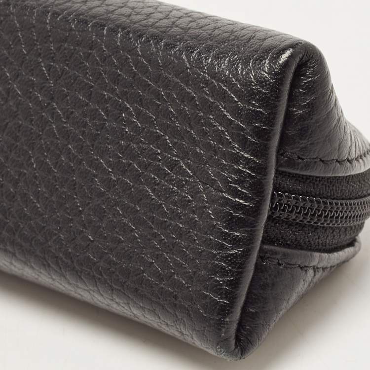 Pre Owned Montblanc Black Meisterstück Leather Pen Pouch