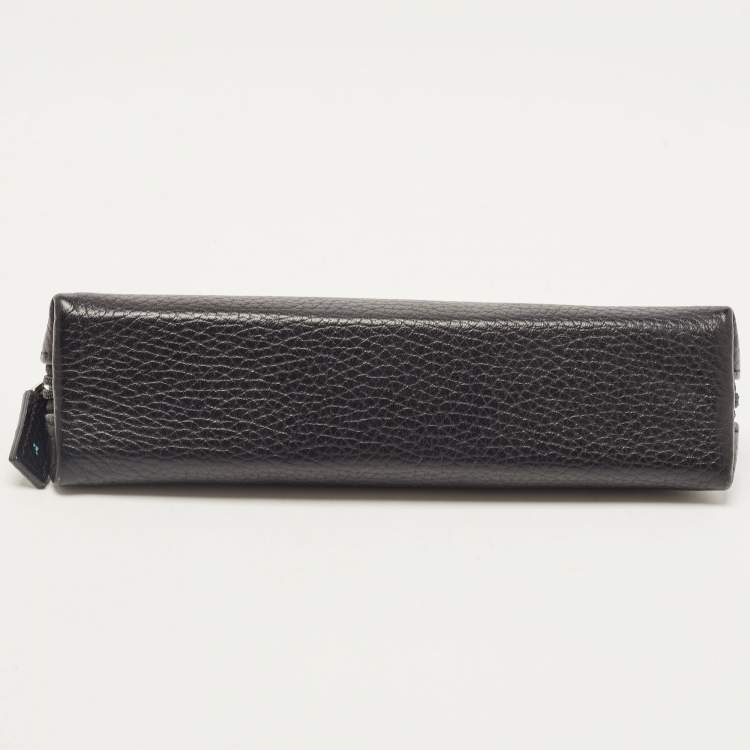 Pre Owned Montblanc Black Meisterstück Leather Pen Pouch