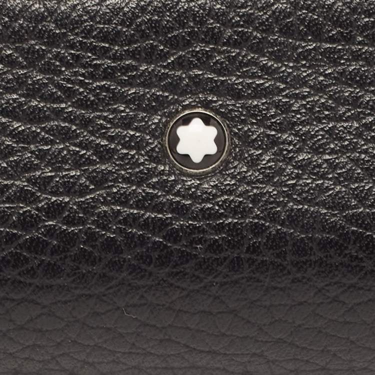 Pre Owned Montblanc Black Meisterstück Leather Pen Pouch
