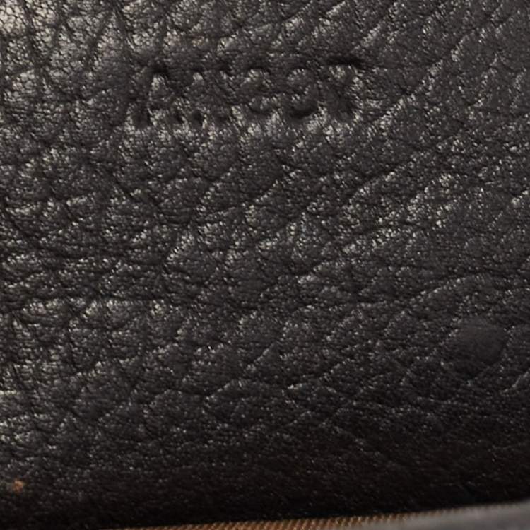 Pre Owned Montblanc Black Leather Starisma Alcina Hobo 
