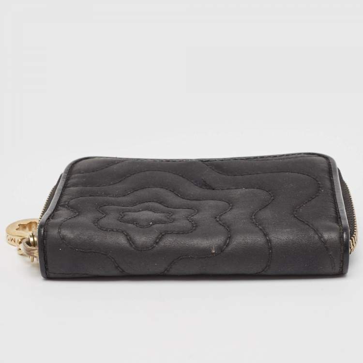 Pre Owned Montblanc Black Nylon Starisma Zip Purse