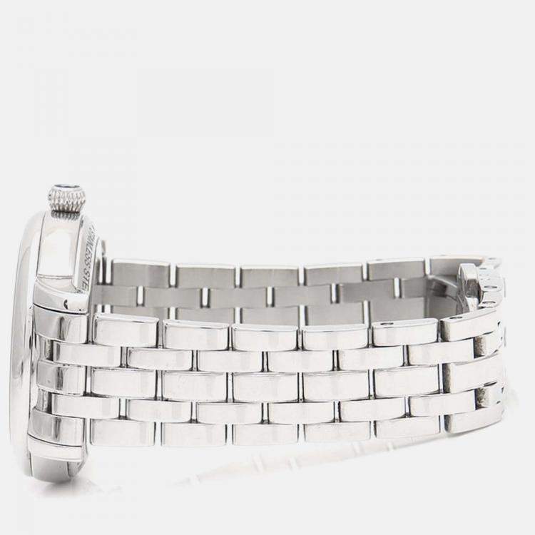 Pre Owned Montblanc Star Legacy Automatic Silver Stainless Steel  Women's Wristwatch 32 mm