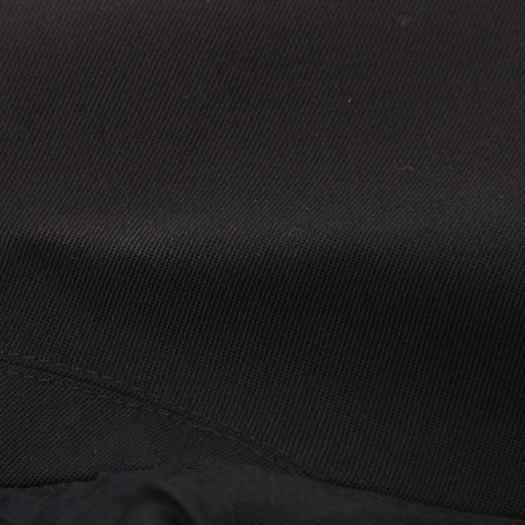 Pre Owned Moschino Cheap and Chic Black/White Wool Blend Blazer M