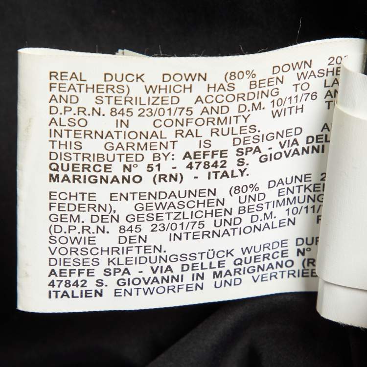 Pre Owned Moschino Cheap and Chic Beige Leopard Print Down Jacket M