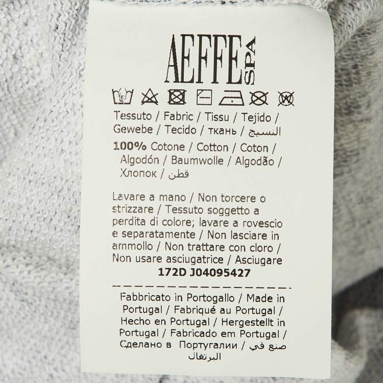 Pre Owned Moschino Couture Multicolor Printed Cotton Sweatshirt Mini Dress XS