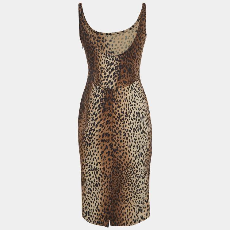 Moschino leopard outlet print dress