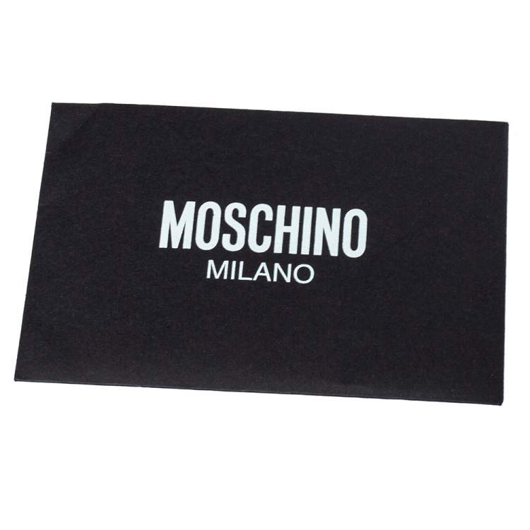 Pre Owned Moschino Black Quilted Nylon Mini Backpack