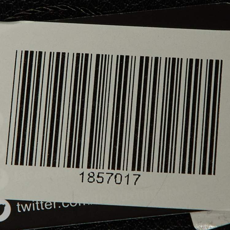 Pre Owned Moschino Black Crepe Pearl Detail Short Dress L