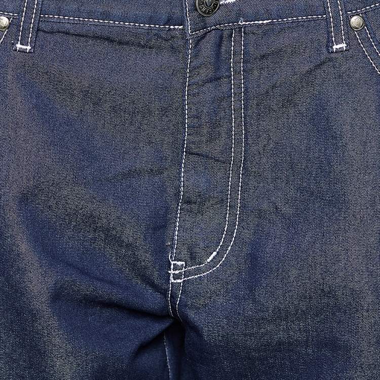 Pre Owned Moschino Jeans Denim Straight Leg Jeans L