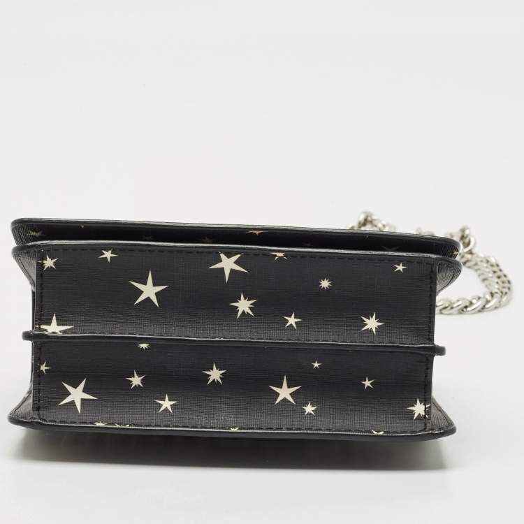 Pre Owned Moschino Black Leather Space Teddy Shoulder Bag