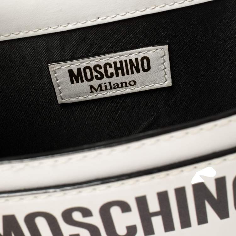 مملوكة مسبقًا Moschino Multicolor Leather Fashion Kills Shoulder Bag