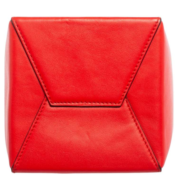 مملوكة مسبقًا Moschino Red/Yellow Leather McDonald's Happy Meal Shoulder Bag