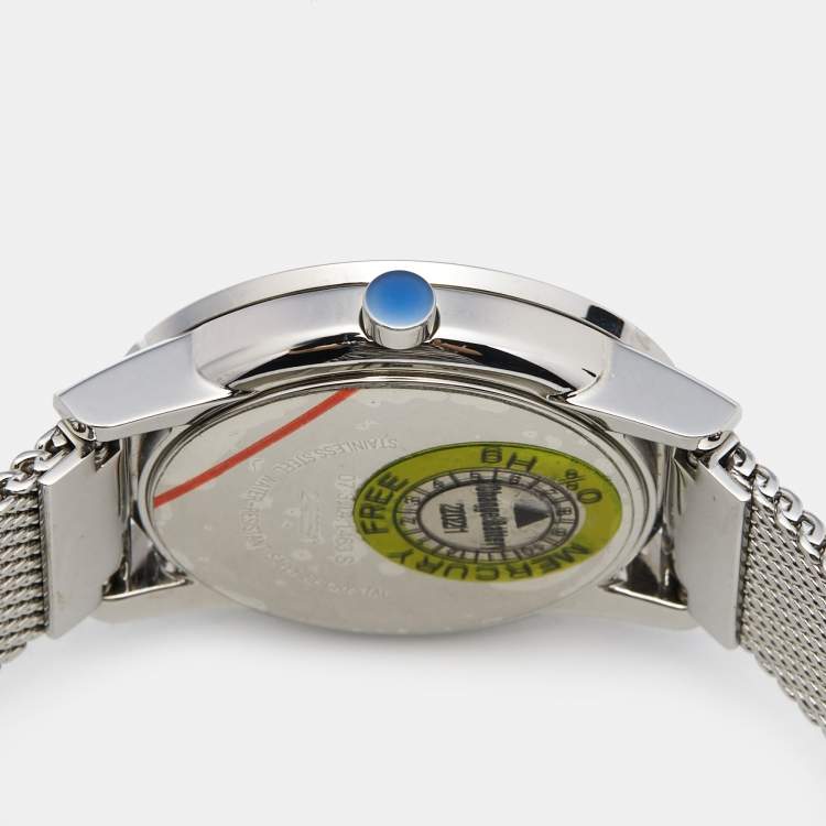 Pre Owned Movado Mother of Pearl Diamond Stainless Steel Museum 07.3.14.1463.S Women's Wristwatch 28 mm