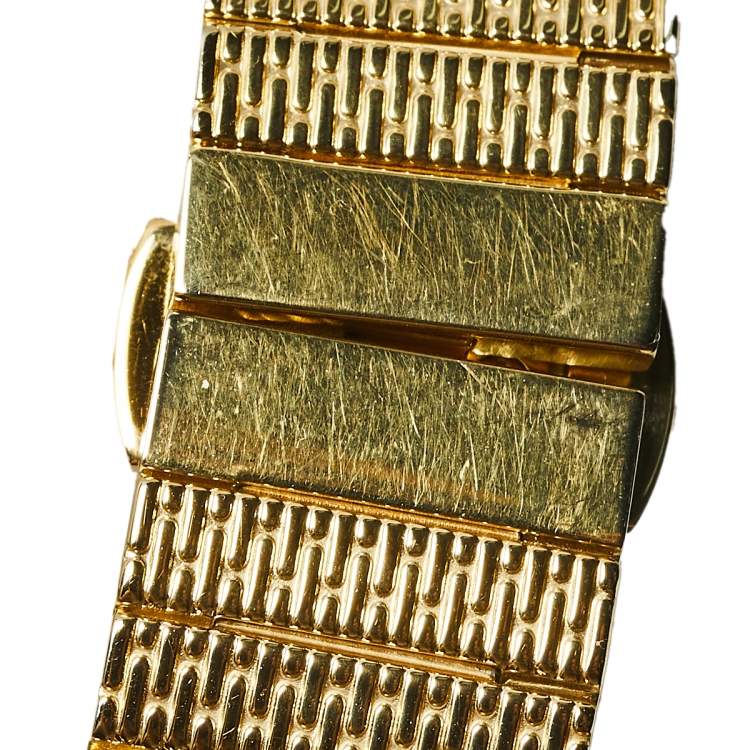 Pre Owned Movado Gold Plated Stainless Steel Bold Evolution MB.01.3.34.6123 Women's Wristwatch 35 mm