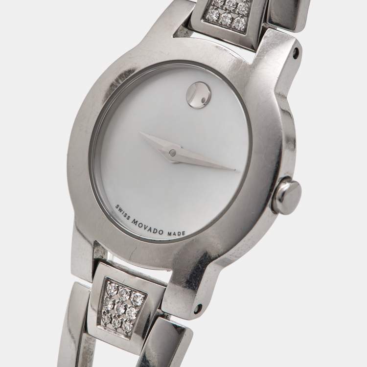 Movado mother of online pearl watch