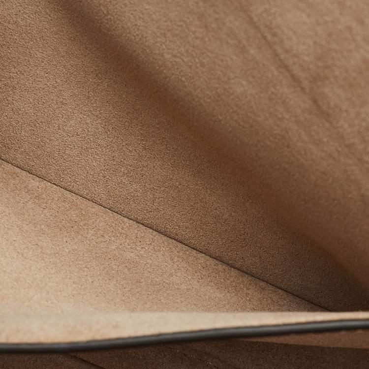 Pre Owned Mulberry Beige Leather Link Shoulder Bag