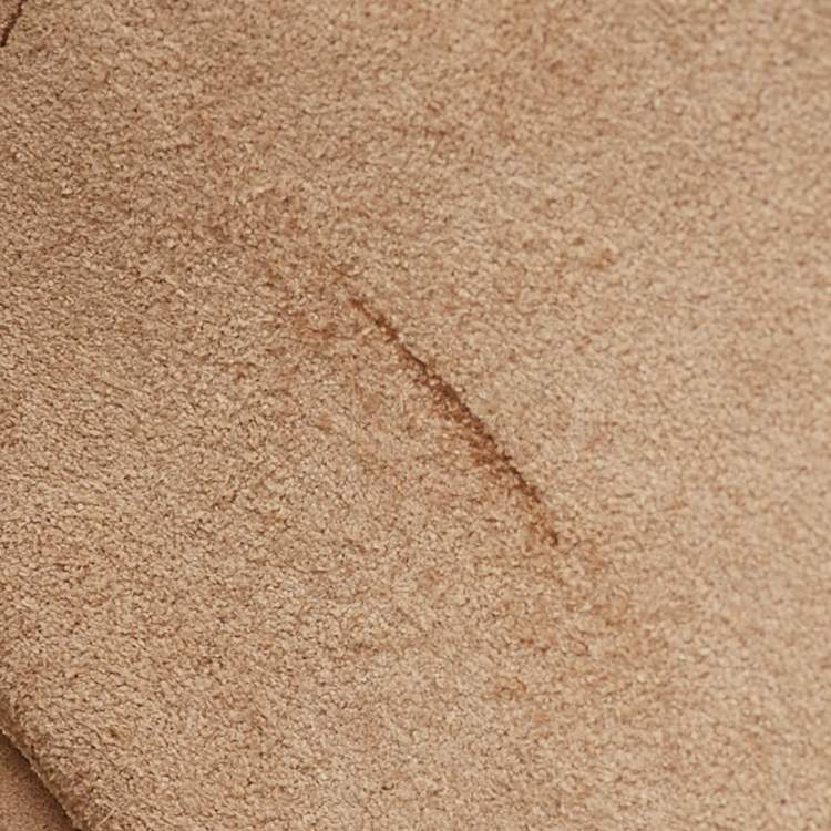 Pre Owned Mulberry Beige Leather Link Shoulder Bag